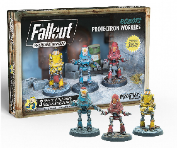 Fallout Wasteland Warfare Protectron Workers
