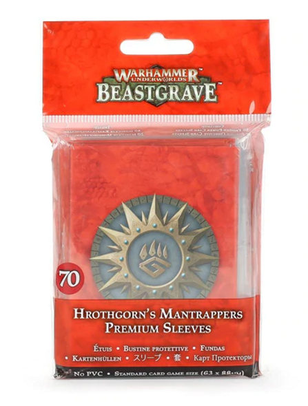 Warhammer Underworlds: Hrothgorn's Mantrappers Sleeves