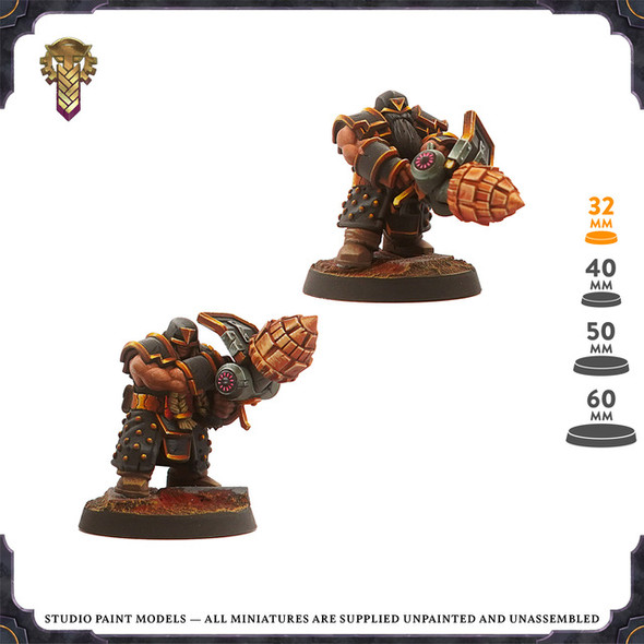 (PRE-ORDER) Iron Guard Muster - Miner's Guild Heavy Operators