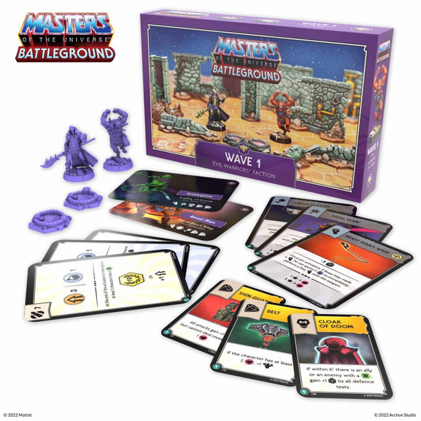 Masters of the Universe Battleground: Wave 1 - Evil Warriors Faction