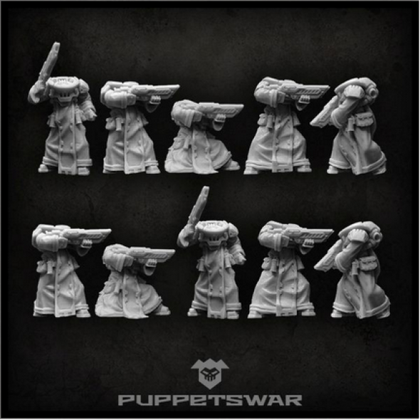 Puppetswar: (Accessory) Tech Troopers Bodies (10)