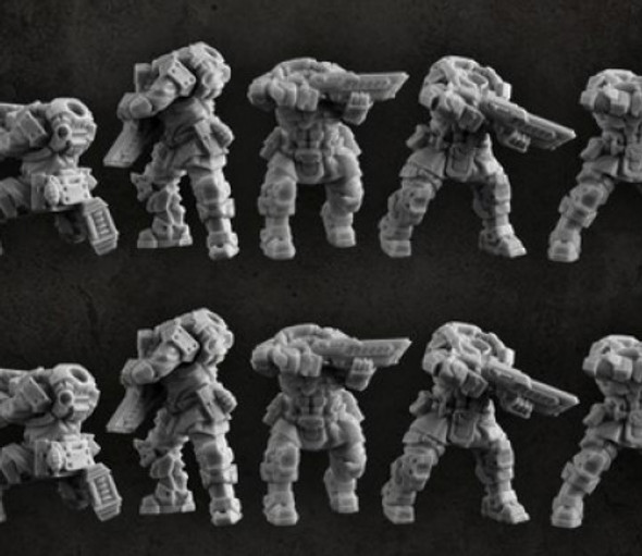 Puppetswar: (Accessory) Elite Troopers Bodies (10)