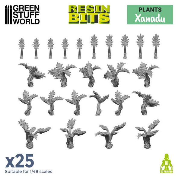 Green Stuff World - Resin Bits: Plants