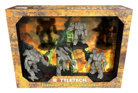 (PREORDER) Battletech - Mercenaries Forcepack: Legendary MechWarriors