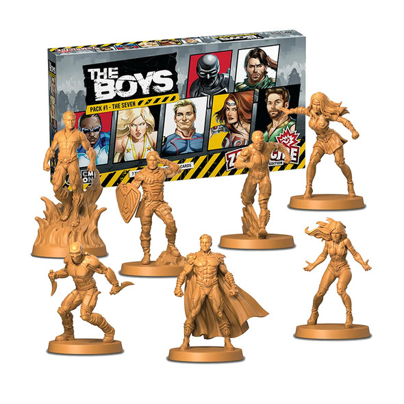 Zombicide: The Boys - Trifecta Pack (Includes Exclusive Supe