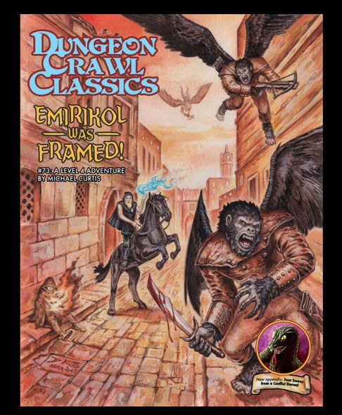 Mutant Crawl Classics RPG: DCC Day #4 - Crash of the Titans