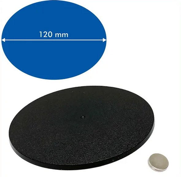 Oval - 120mm Base - 1 Pack with included Magnets