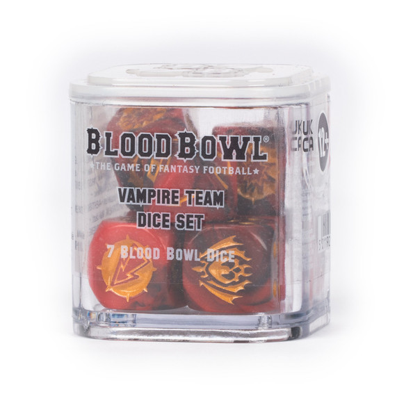 (PRE-ORDER) Blood Bowl: Vampire Team Dice