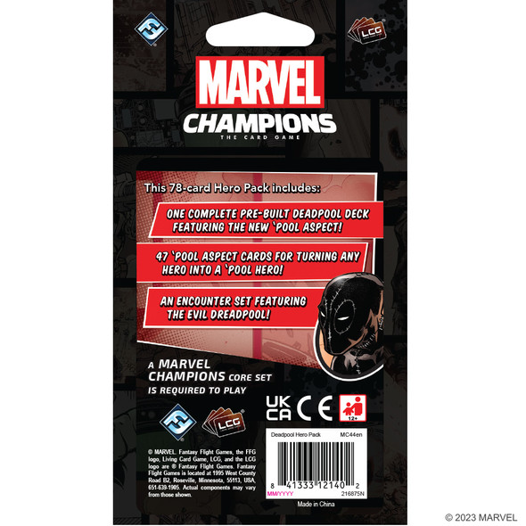 Marvel Champions: Deadpool - Expanded Hero Pack