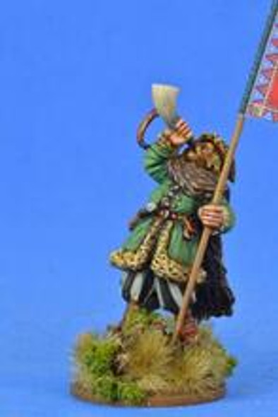 Age of Vikings Pagan Rus War Banner and Bearer
