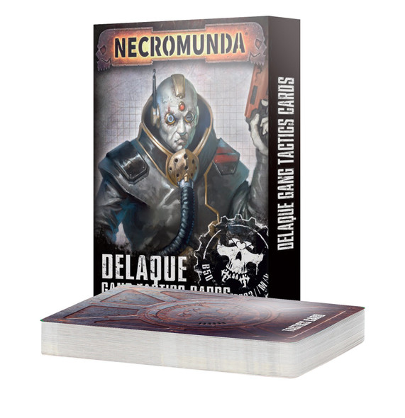 (Pre-Order) NECROMUNDA: DELAQUE GANG TACTICS CARDS