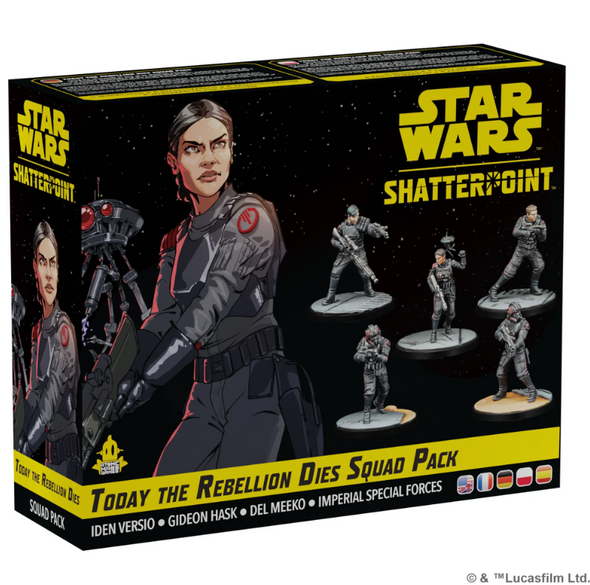 (PRE-ORDER) Star Wars: Shatterpoint - Today the Rebellion Dies Squad Pack
