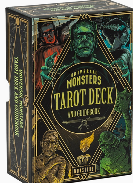 Universal Monsters Tarot Deck and Guidebook