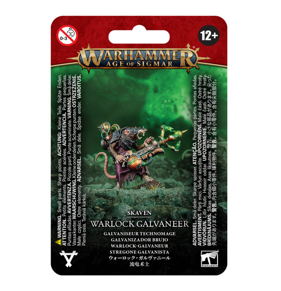 (Pre-Order) SKAVEN: WARLOCK GALVANEER