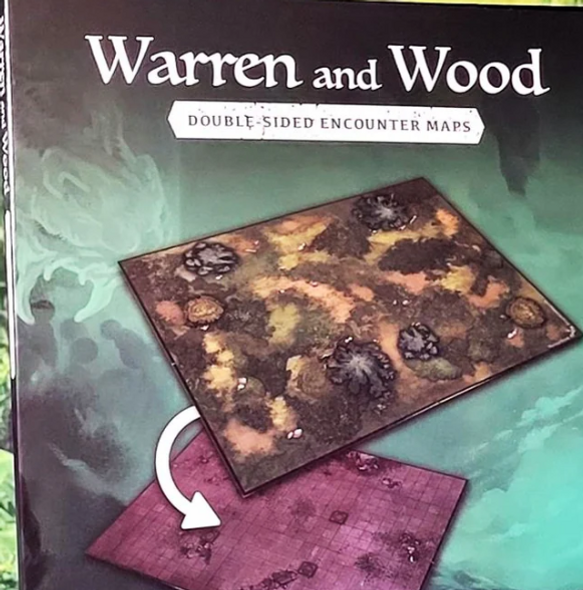 Double-Sided RPG Encounter Map