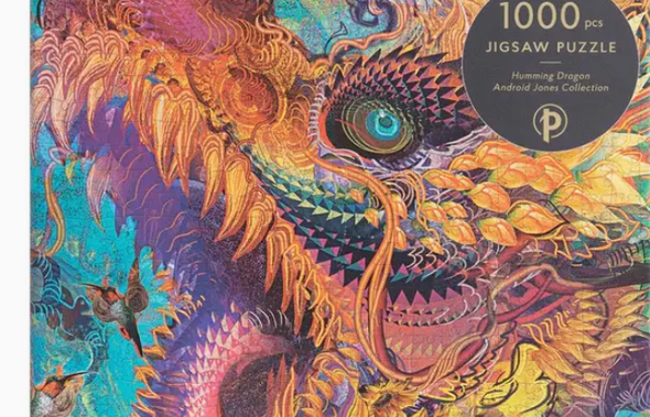 Paperblanks ~ Humming Dragon ~ Android Jones Collection ~ Puzzle ~ 1000 Pc