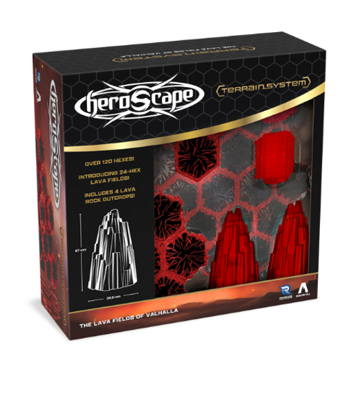 Heroscape: The Lave Fields of Valhalla Terrain Expansion