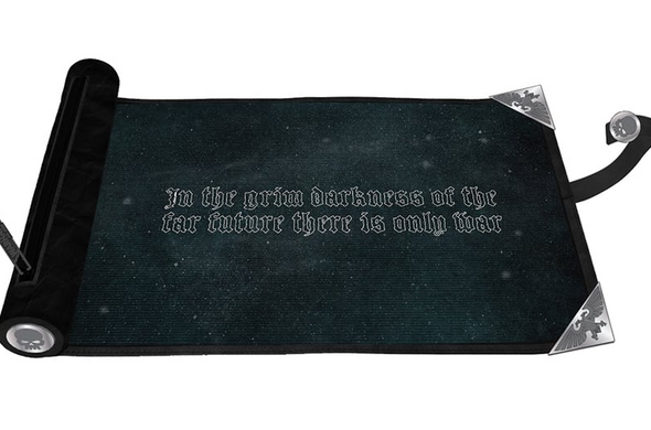 ULTRA PRO: WARHAMMER 40000: UNIVERSAL PREMIUM PRINTED DICE SCROLL