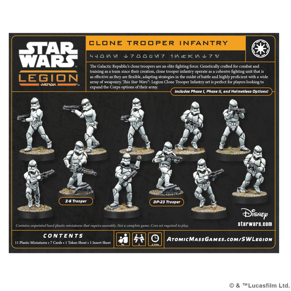 Star Wars: Legion - Clone Troopers Infantry (NEW)