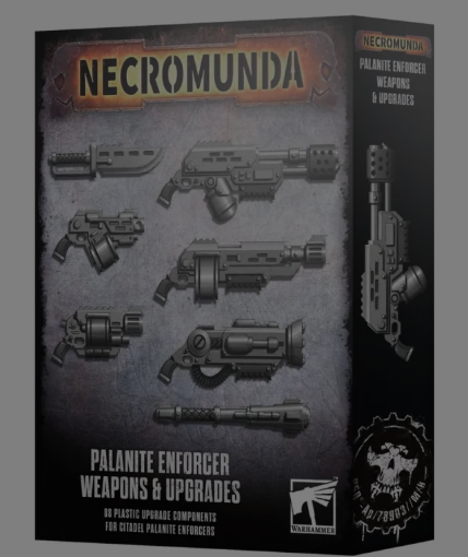 Palanite Enforcer Weapons & Upgrades