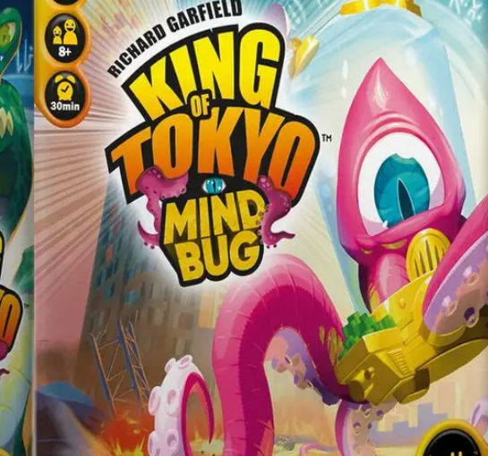 King of Tokyo: Mindbug By Iello : the Dimensional Invasion!