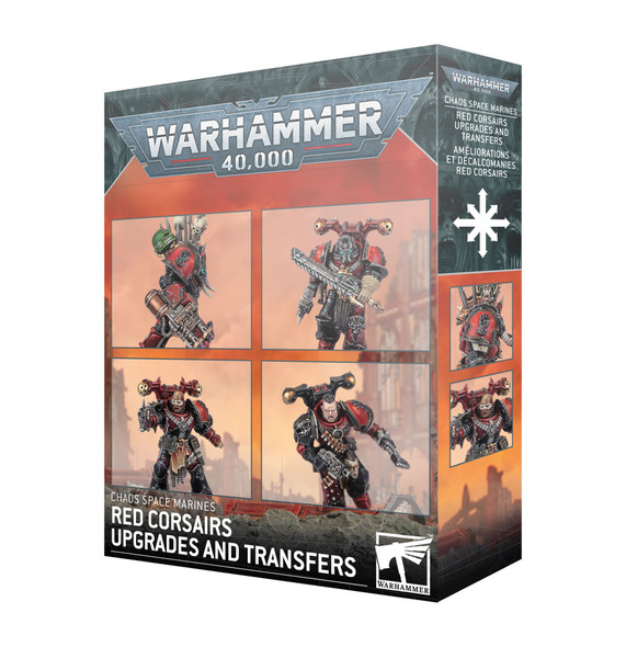 (Pre-Order) CHAOS SPACE MARINES: RED CORSAIRS UPGRADES & TRANSFERS