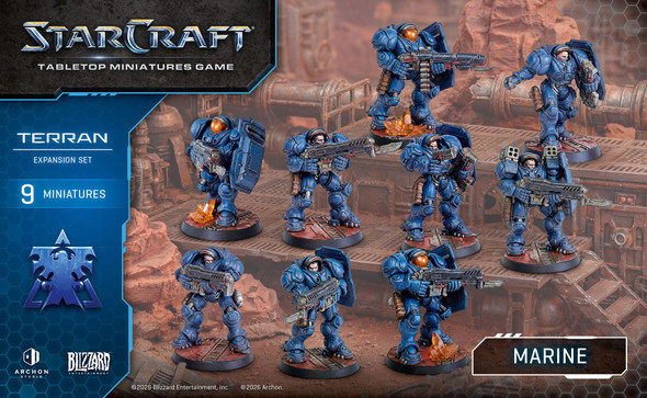 (PRE-ORDER) STARCRAFT: TERRAN - MARINE