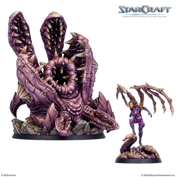 (PRE-ORDER) STARCRAFT: ZERG - KERRIGAN & OMEGA WORM