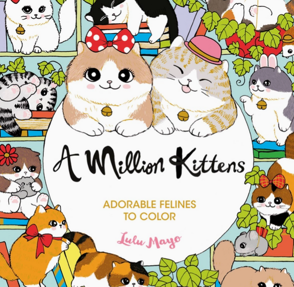 A Million Kittens: Adorable Felines To Color