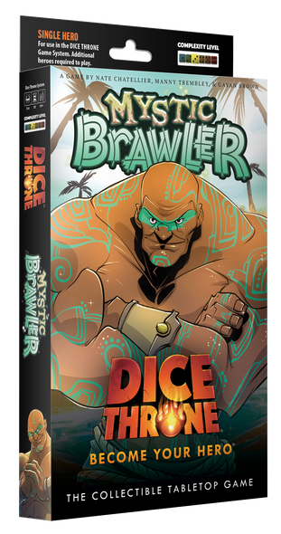 (PRE-ORDER) DICE THRONE HERO PACK - MYSTIC BRAWLER