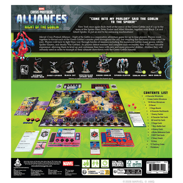 (PRE-ORDER) Marvel: Crisis Protocol Alliances - Night of the Goblin
