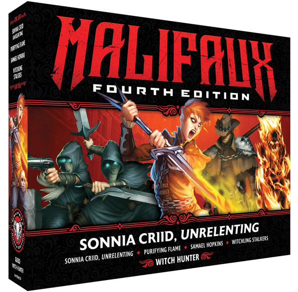 Malifaux Fourth Edition: Sonnia Criid, Unrenlenting