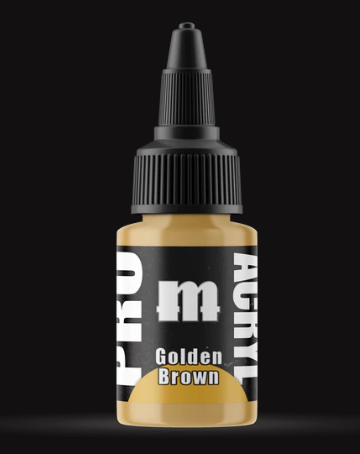 017-Pro Acryl Golden Brown