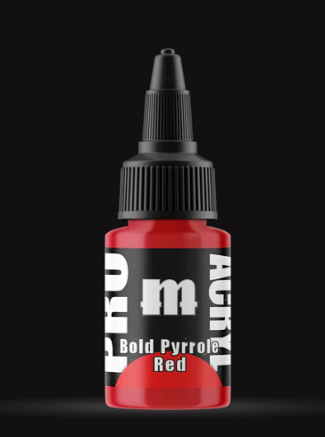 003-Pro Acryl Bold Pyrrole Red
