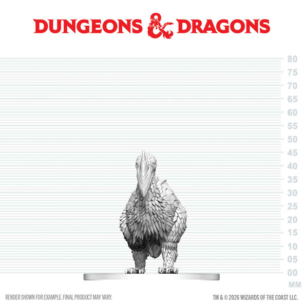 DND NOLZUR'S MARVELOUS UNPAINTED MINIATURES: W29 AXE BEAK