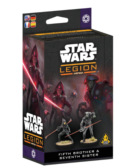 (Pre-Order) Star Wars: Legion – Fifth Brother & Seventh Sister