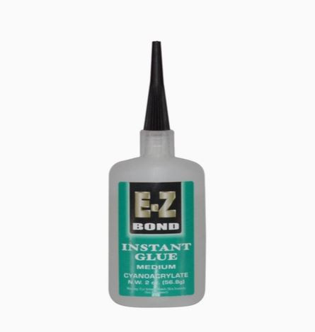 E-Z Bond Medium Premium Cyanoacrylate Instant Glue, 100 Cps