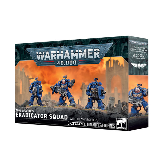 (Pre-Order) SPACE MARINES: ERADICATOR SQUAD WITH HEAVY BOLTERS