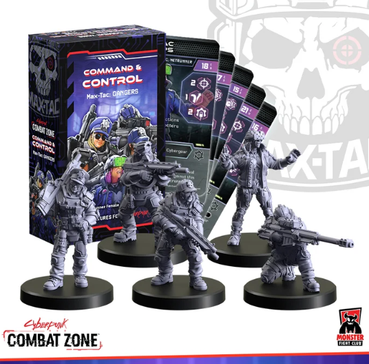 Cyber Punk Combat Zone: Command & Control (MAX-TAC/Lawmen Gangers)