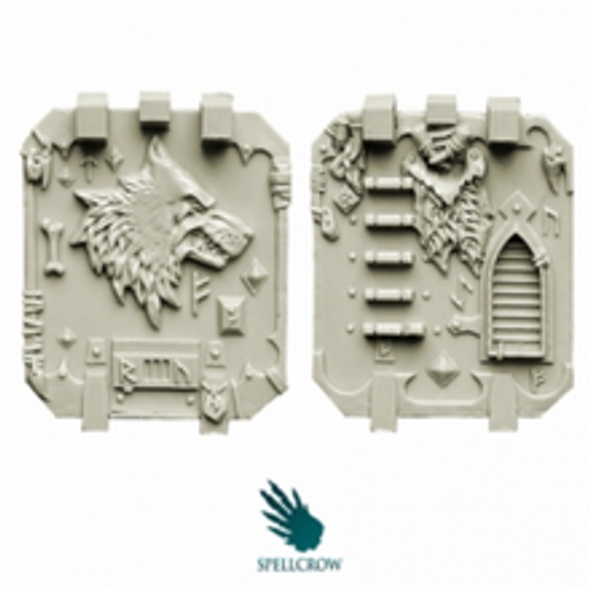 28mm Sci Fi: (Space Knights) Wolves Doors for Heavy Vehicles