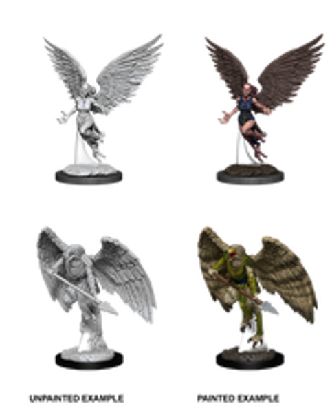 Dungeons & Dragons Nolzur`s Marvelous Unpainted Miniatures: Harpy & Aarakocra