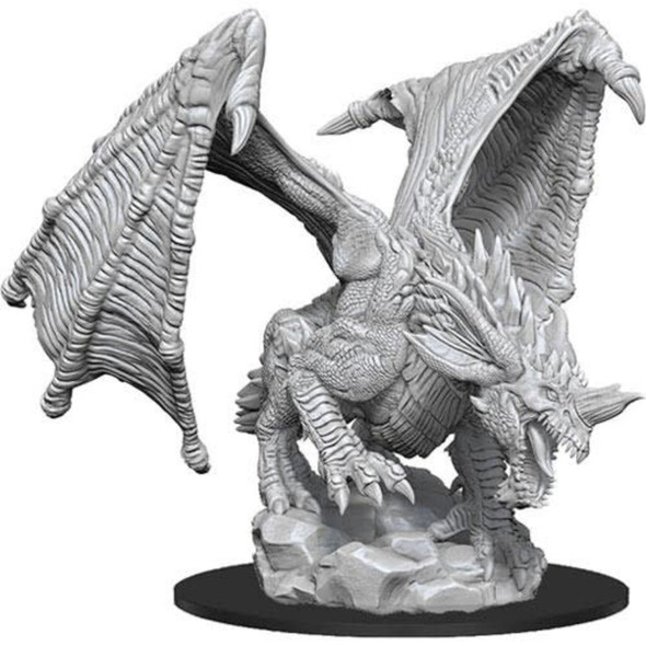 Dungeons & Dragons Nolzur`s Marvelous Unpainted Miniatures:  Young Blue Dragon