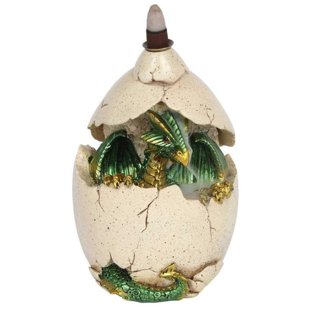 Green Dragon Egg Backflow Incense Burner