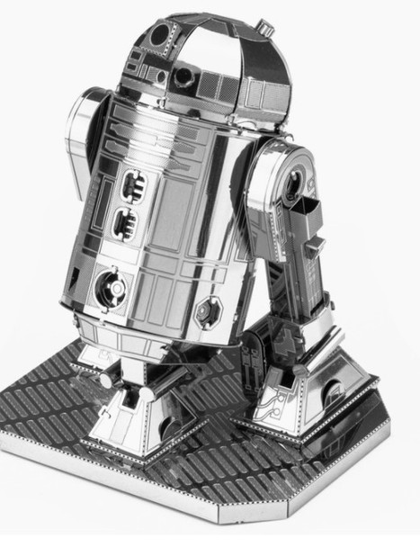 Metal Earth R2-D2 (Bare Metal)