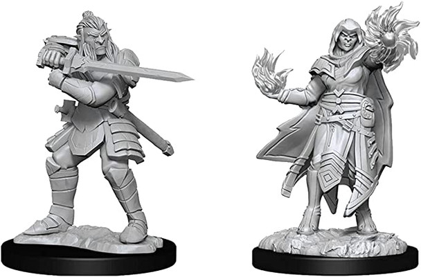 Hobgoblin Fighter and Hobgoblin Wizard Dungeons & Dragons Nolzur`s Marvelous Unpainted Miniatures