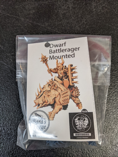 Dwarf Battle Rager Mounted