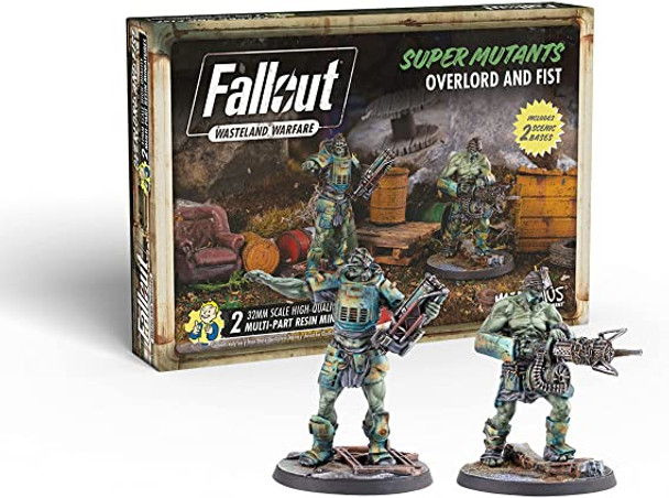 Fallout: Wasteland Warfare - Super Mutants Overlord and Fist