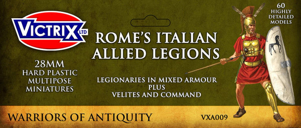 Victrix Miniatures Rome's Italian Allied Legions