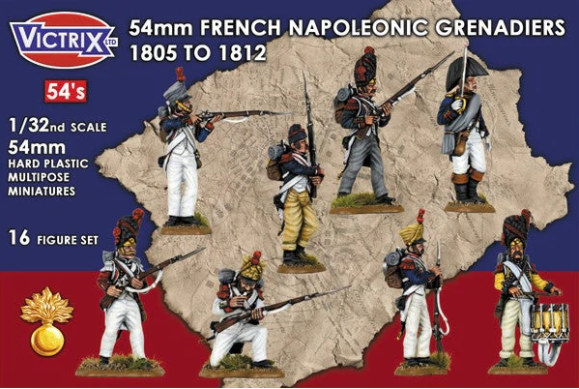 Victrix Miniatures 54mm French Napoleonic Grenadiers