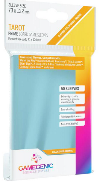 Gamegenic Sleeves: Tarot Clear (50)